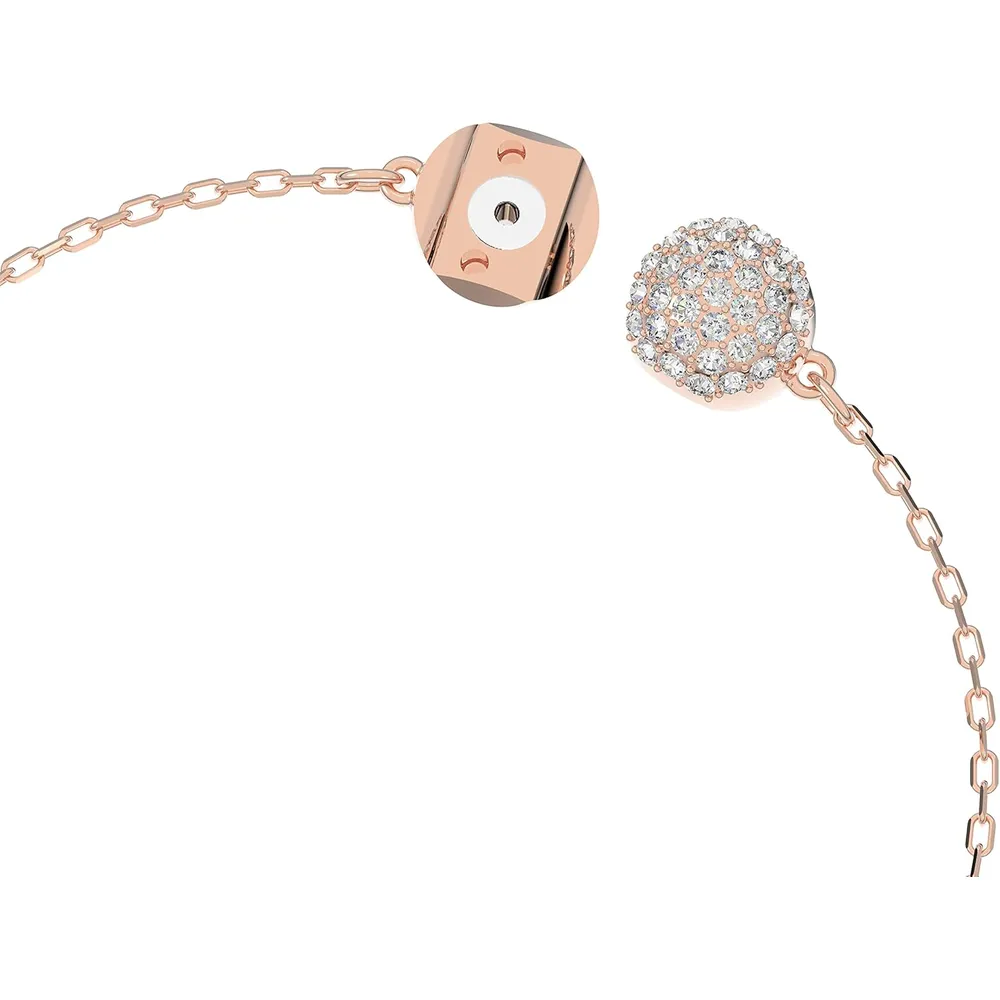 SWAROVSKI PULSERA SWAN DAZZLING ACABADO ORO ROSA PARA MUJER | ORO ROSA