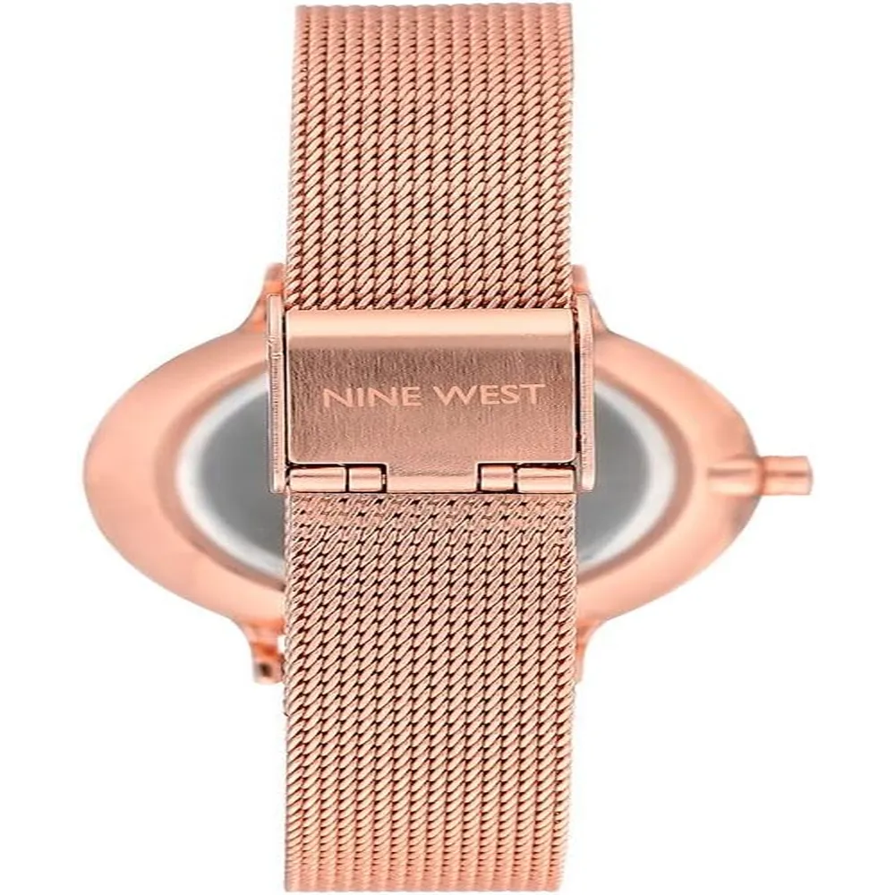 Nine West NW/2229SVSV reloj femenino | 31 mm - Oro Rosa