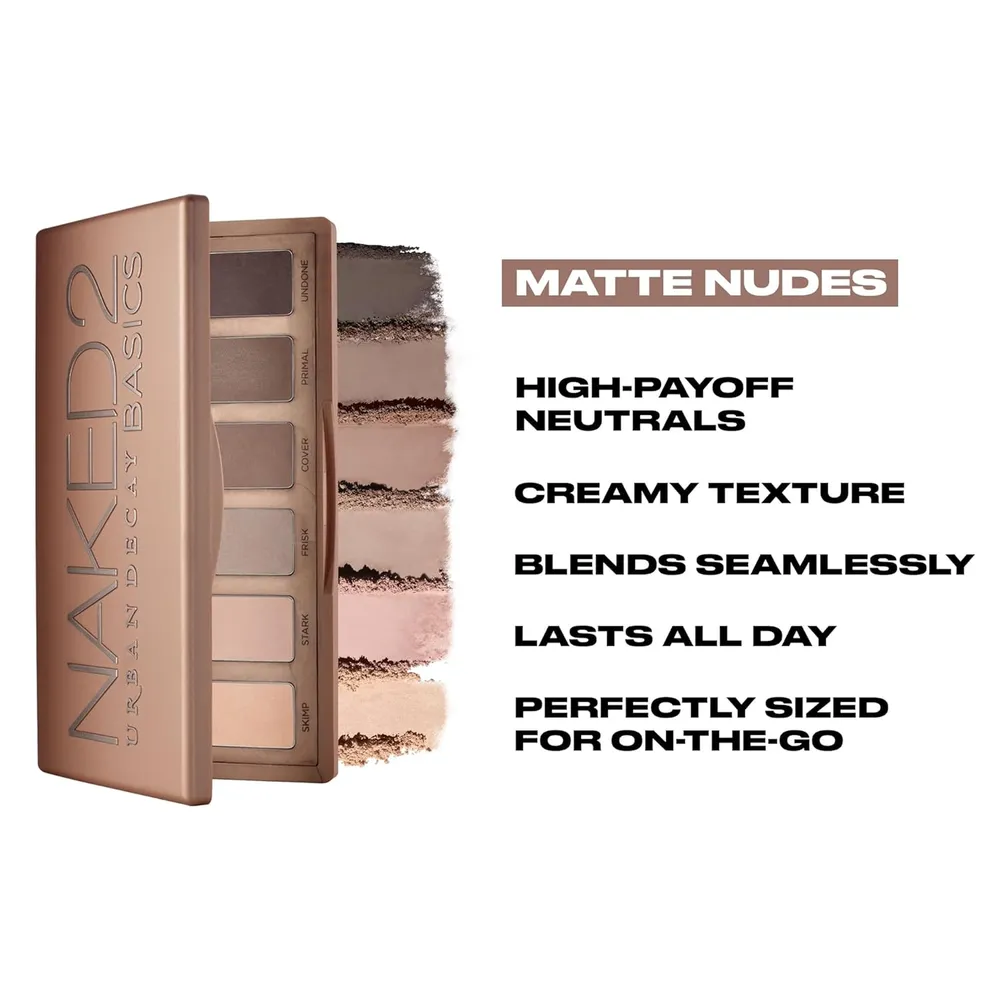 Urban Decay Naked2 Paleta de sombra de ojos 6 tonos