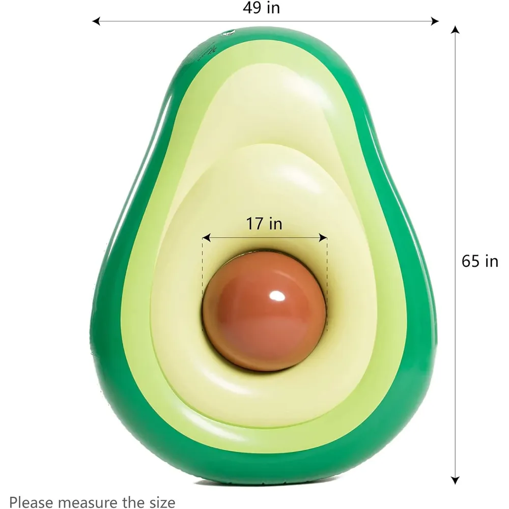 Flotador inflable de palta para piscina Jasonwell | XL