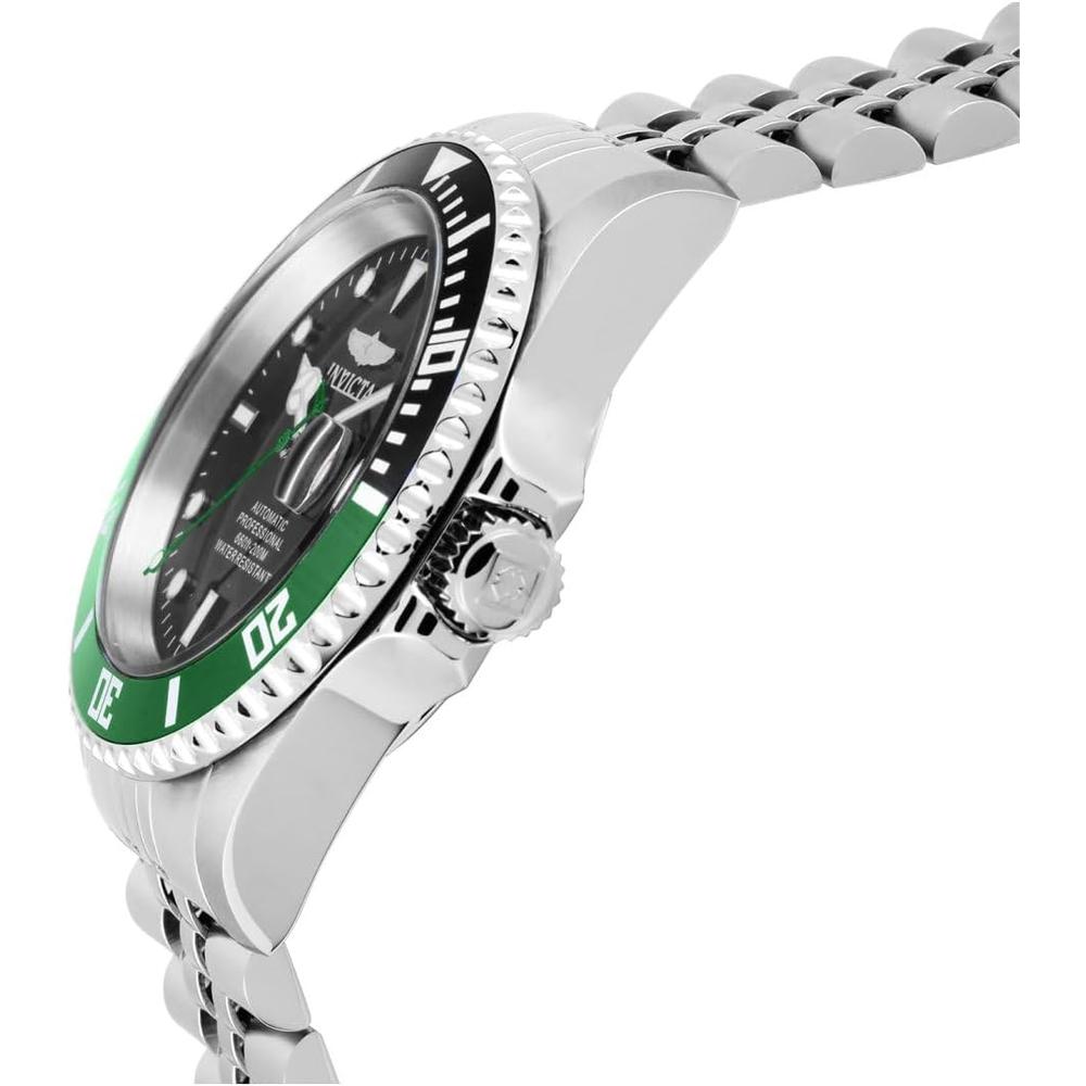 Reloj Invicta Pro Diver para hombre estilo buzo correa ajustable | Verde y Negro