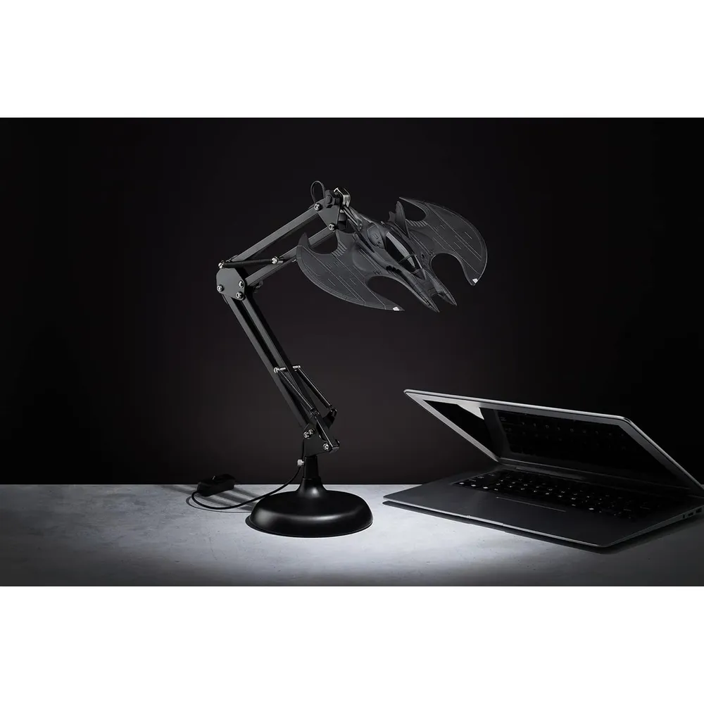 Paladone Batman, lámpara escritorio USB articulada negra oficial