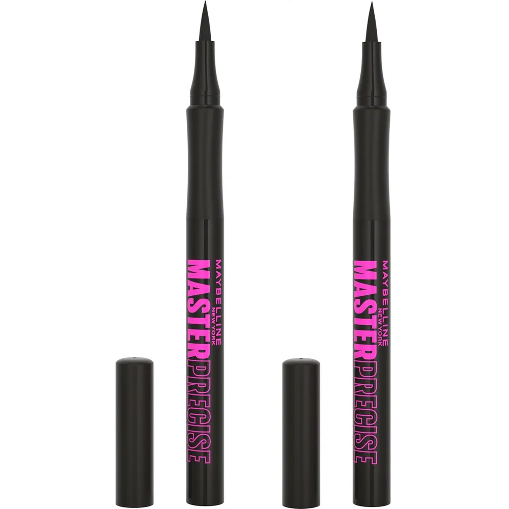 PACK 2 DELINEADOR LÍQUIDO EYESTUDIO MASTER PRECISE MAYBELLINE | BLACK
