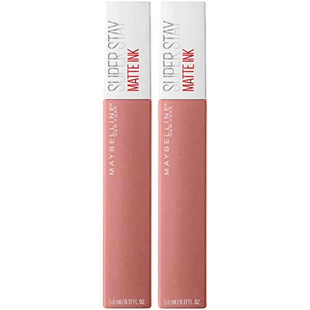 PACK 2 LABIAL LÍQUIDO MATTE INK UN-NUDE MAYBELLINE