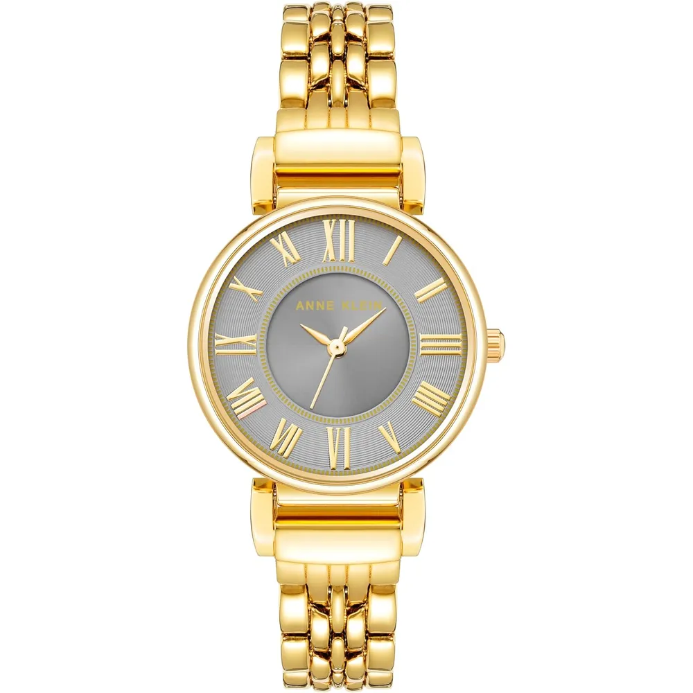 Anne Klein AK/2159SVSV reloj para mujer | 30 mm - Gold/Grey