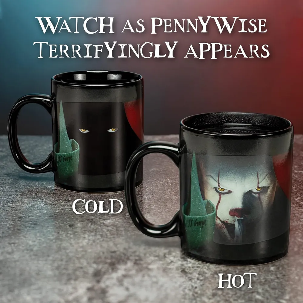 Paladone Pennywise It, taza térmica cerámica terror