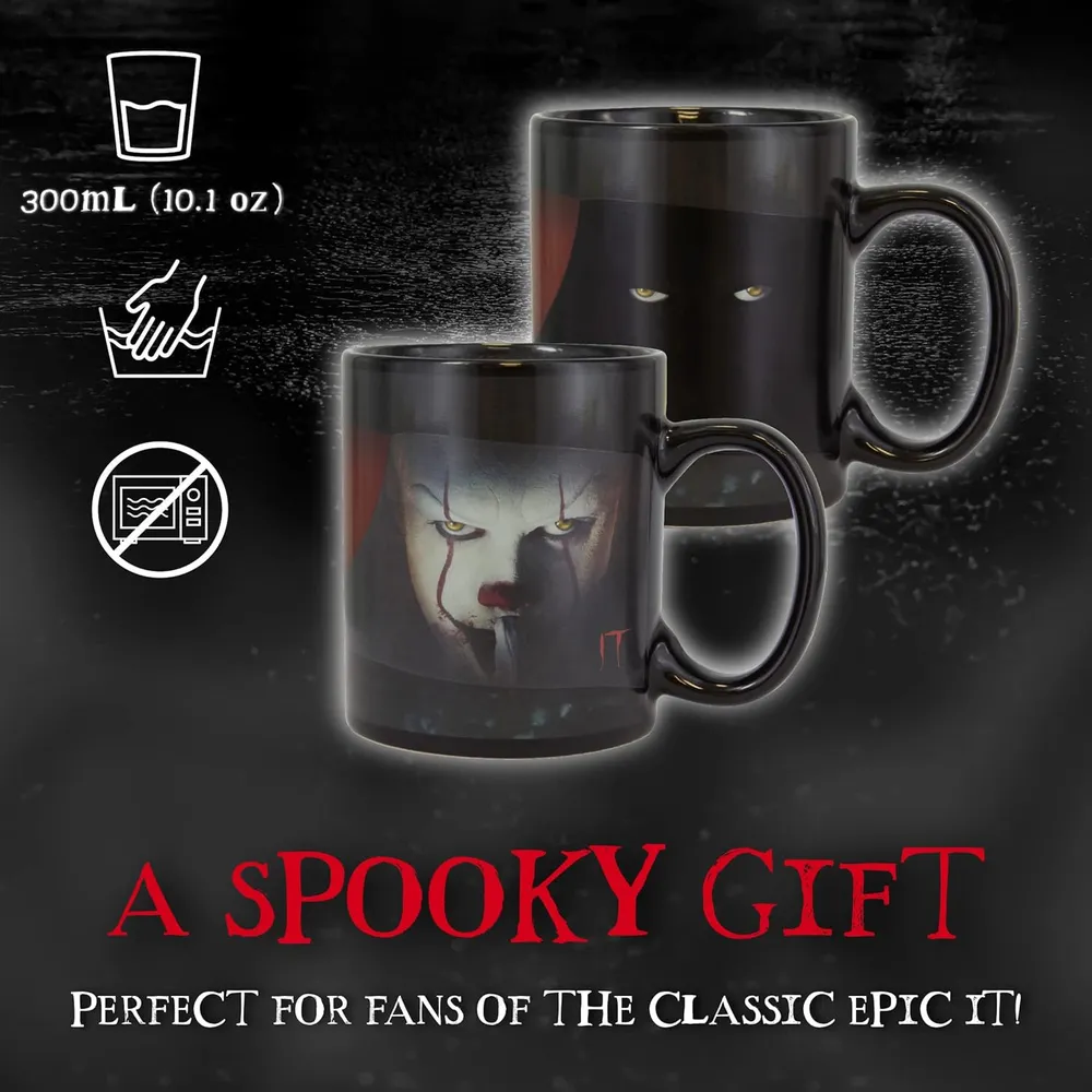 Paladone Pennywise It, taza térmica cerámica terror