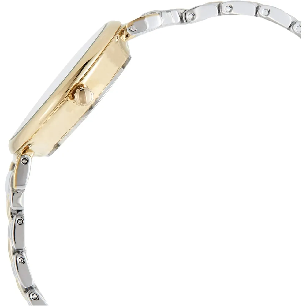 Anne Klein AK/2159SVSV reloj para mujer | 30 mm - Plata/Oro/azul marino