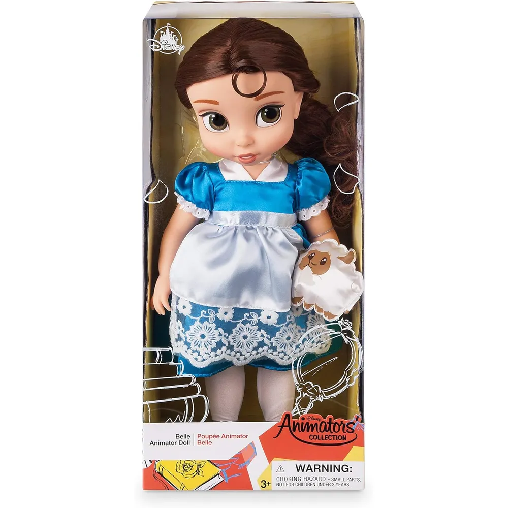 DISNEY Bella muñeca de animadores 16"/41 cm articulada