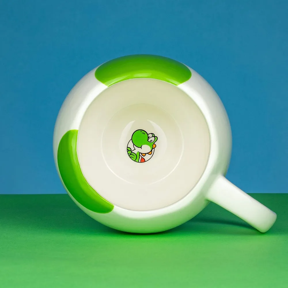 Paladone Super Mario Yoshi, taza cerámica huevo oficial