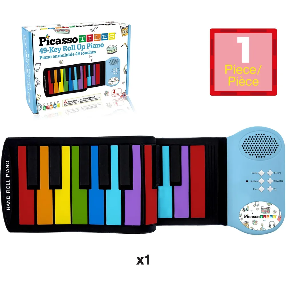 PIANO ELECTRÓNICO ENROLLABLE PT49 PICASSOTILES