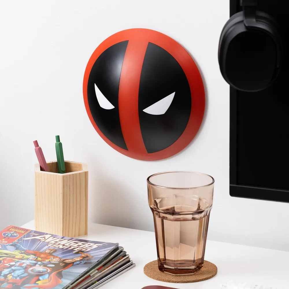 Paladone Deadpool, lámpara logotipo táctil oficial
