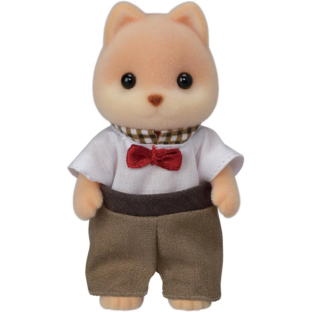 MUÑECA SYLVANIAN FAMILIES FAMILIA PERROS CARAMELO