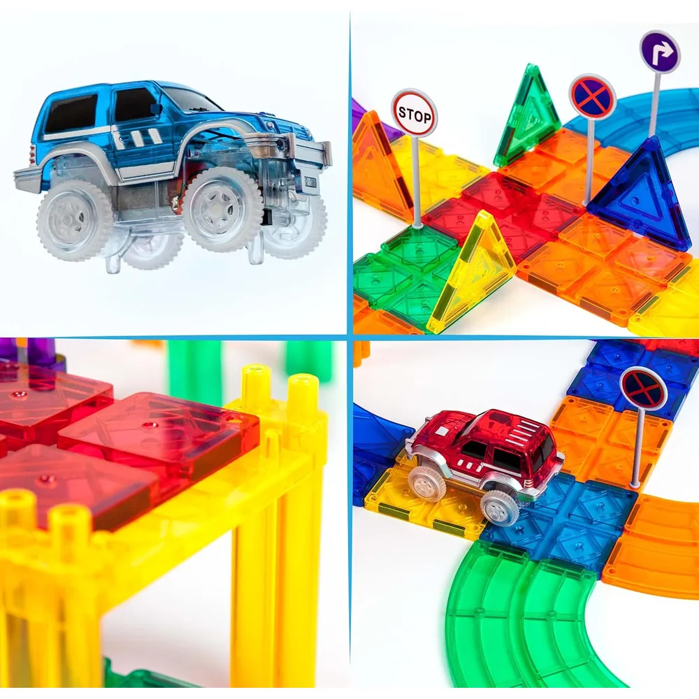 PISTA CARRERAS MAGNÉTICA PTR50 CON CAMIONES PICASSOTILES