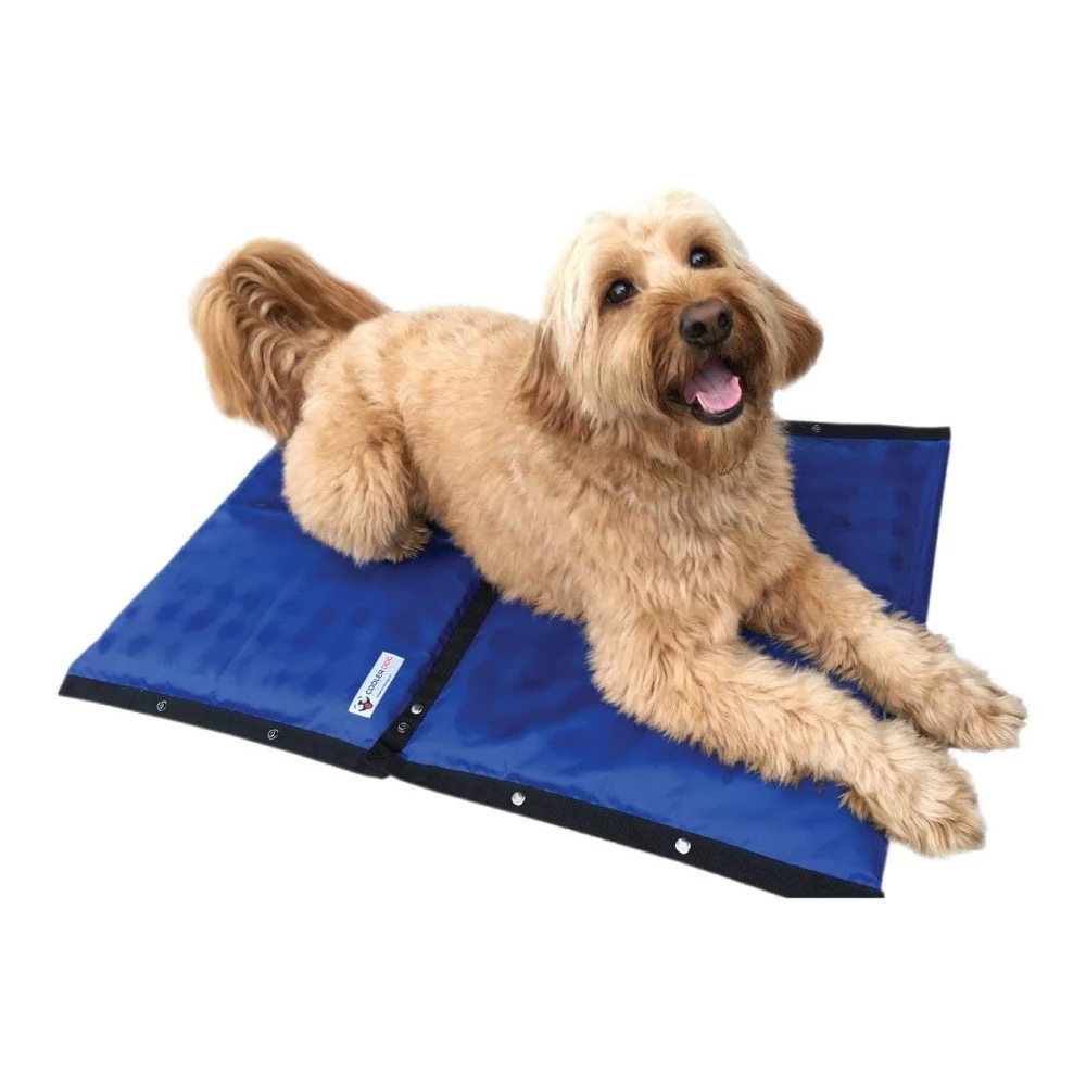 Coolerdog Almohadilla de Enfriamiento para Perros Productos de Refrigeración para Perros - Paquete de 2 Alfombrillas de Enfriamiento para Perros Grandes