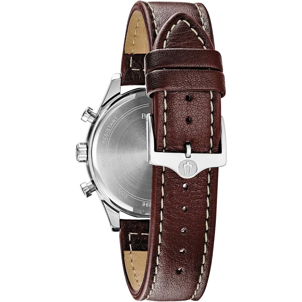 b07p5z889t_2_webp.webp Bulova reloj clásico hombre cronógrafo 6 agujas de cuarzo acero correa cuero | Marrón