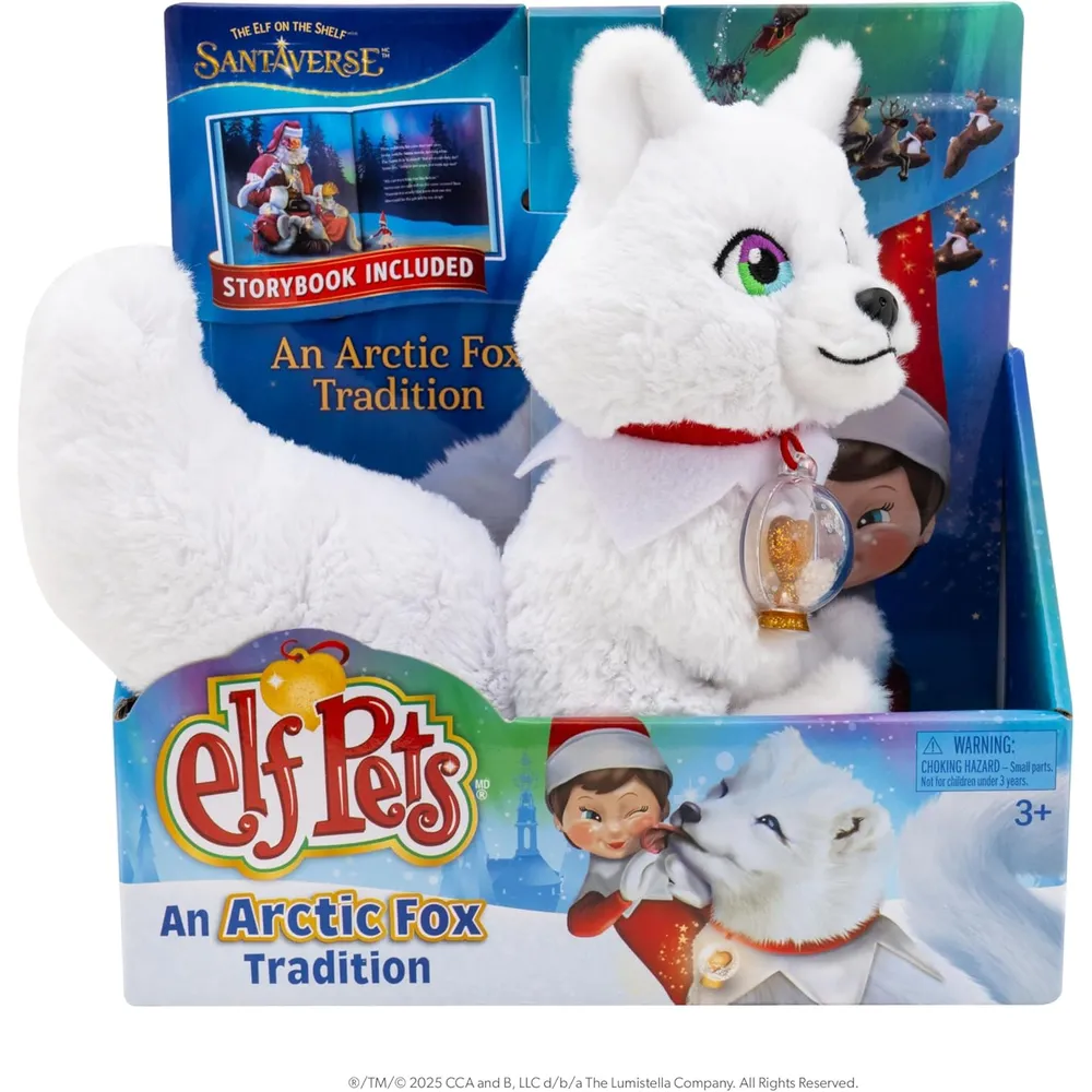 PELUCHE THE ELF ON THE SHELF ZORRO ÁRTICO