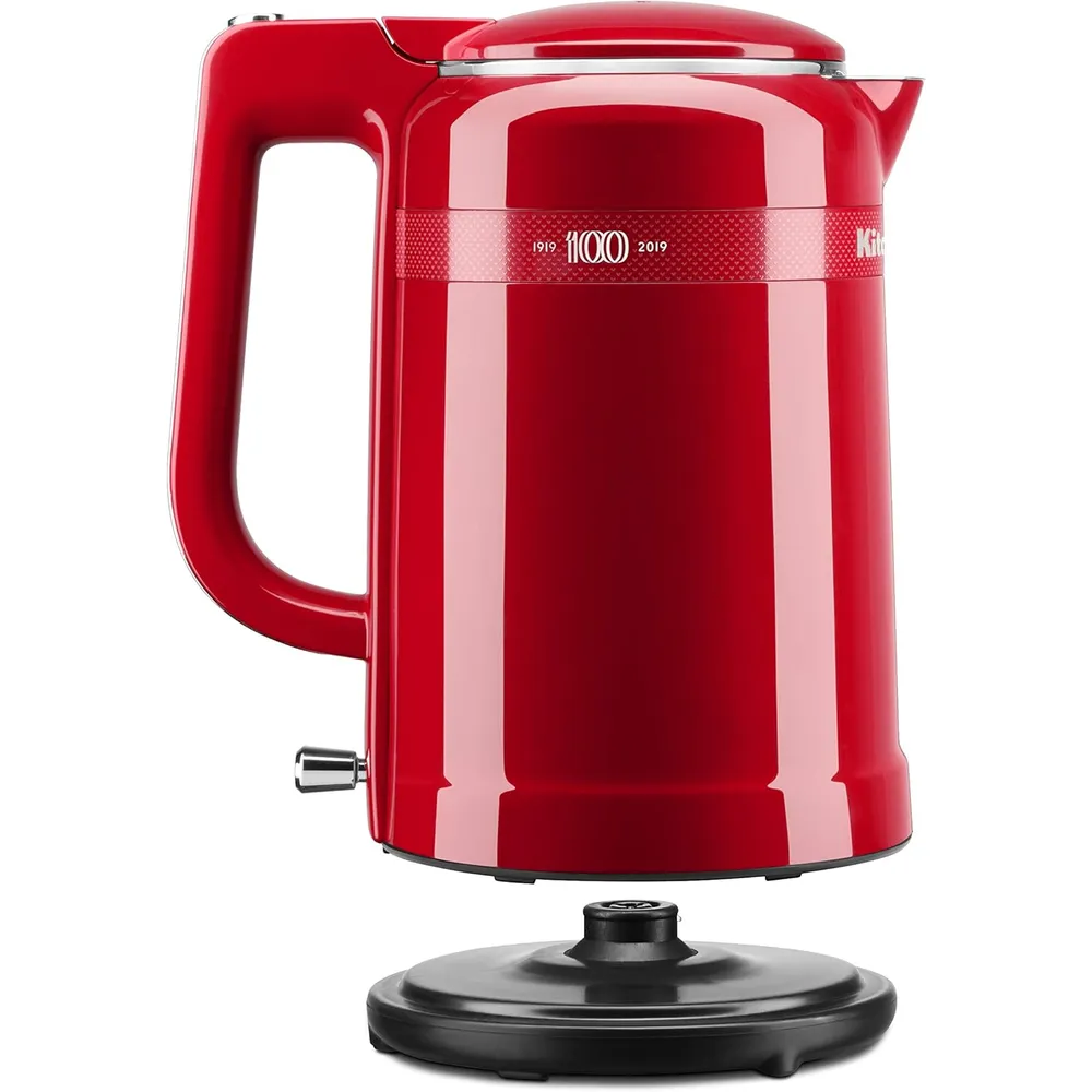 KITCHENAID KEK1565QHSD, HERVIDOR ELÉCTRICO 1.5 L EDICIÓN 100 AÑOS | ROJO PASIÓN