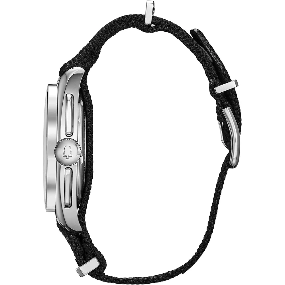 Bulova reloj Archive hombre cronógrafo Lunar Pilot 6 agujas | Negro