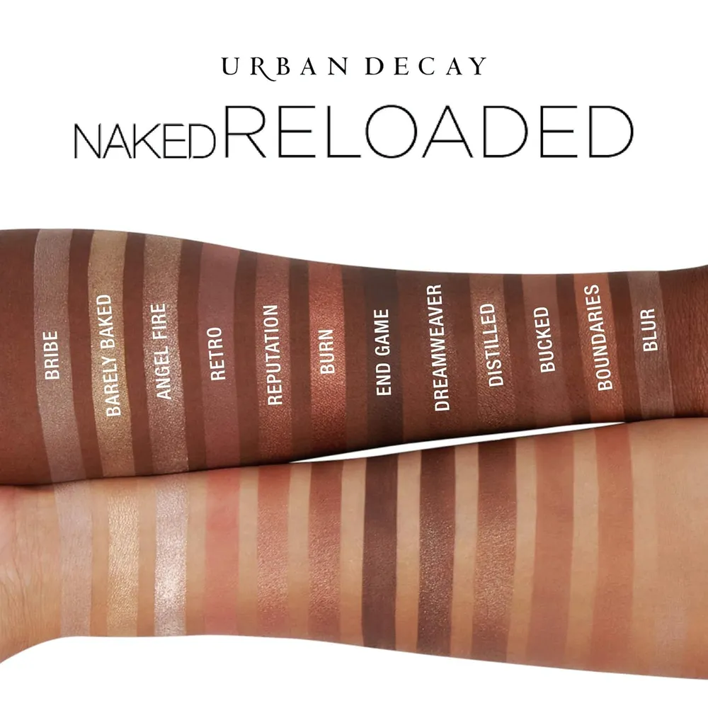 Urban Decay Naked Reloaded Paleta 12 Sombras Nude con Espejo