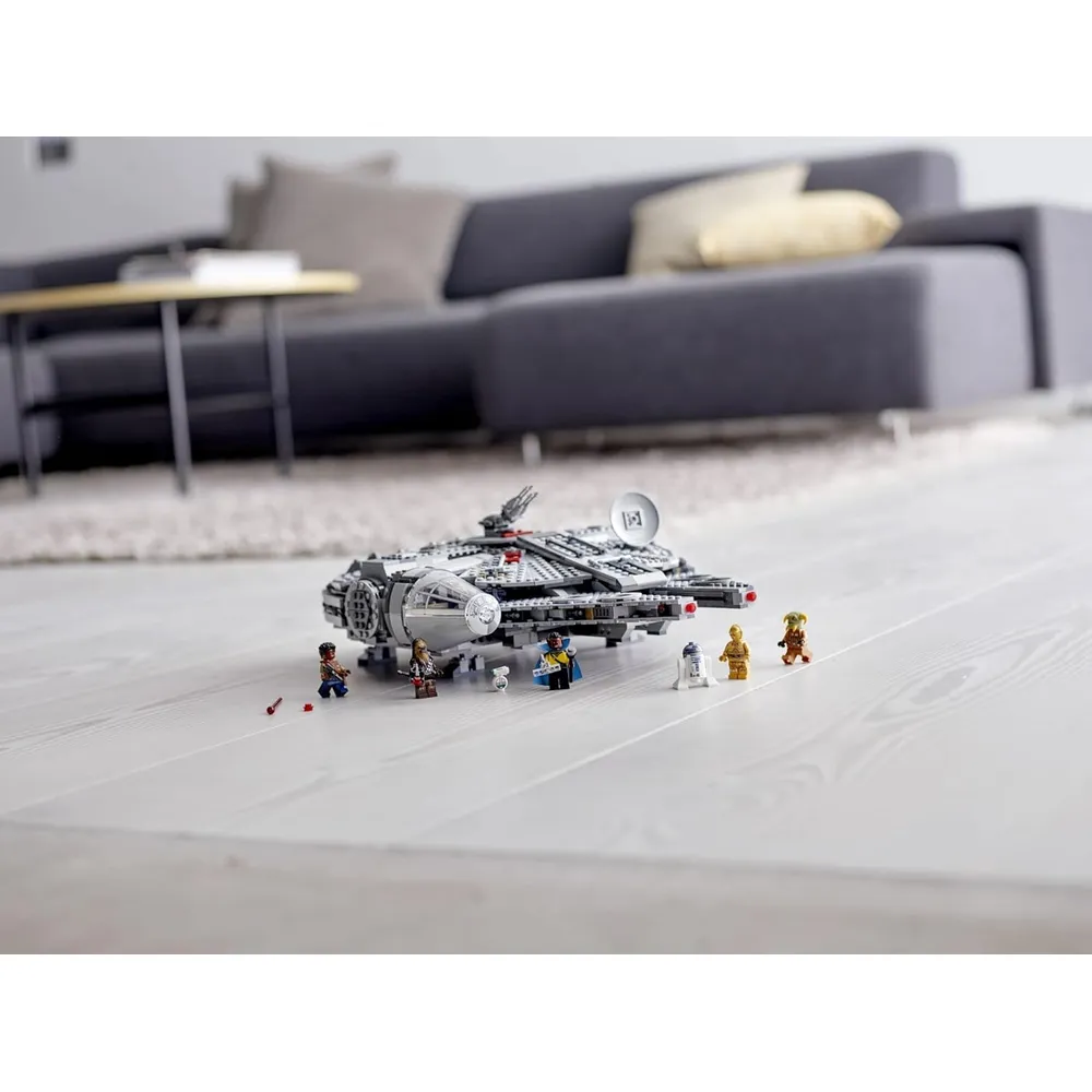 LEGO STAR WARS HALCÓN MILENARIO NAVE ESPACIAL CON MINIFIGURAS