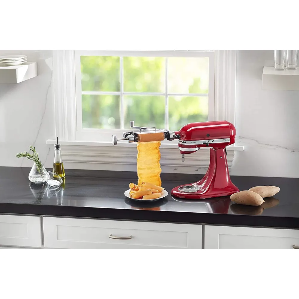KITCHENAID KSM2SCA, CORTADOR DE VERDURAS EN LÁMINAS CON CUCHILLA | ROJO