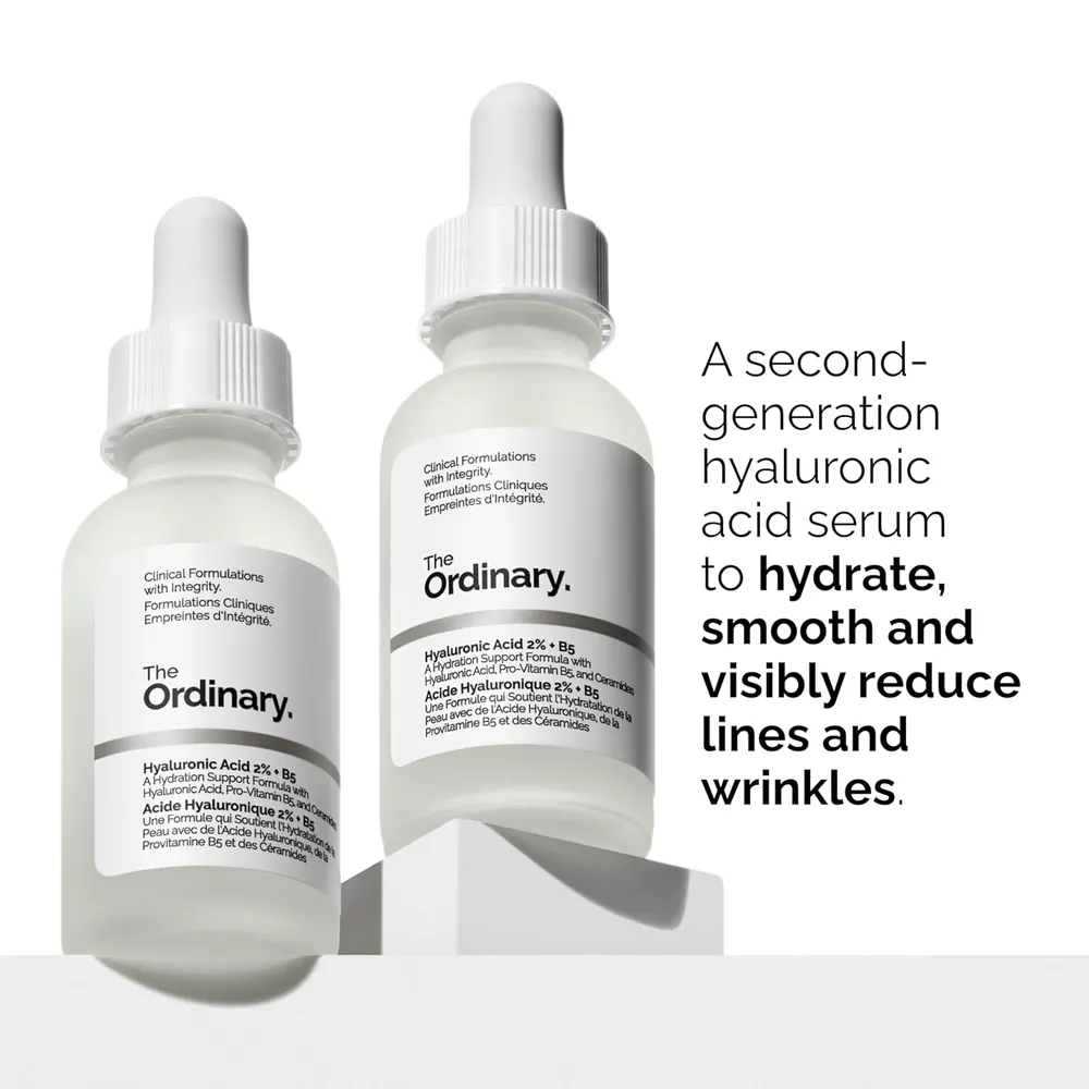 SET THE ORDINARY FAVORITO SUERO ÁCIDO HIALURÓNICO NIACINAMIDA CAFEÍNA