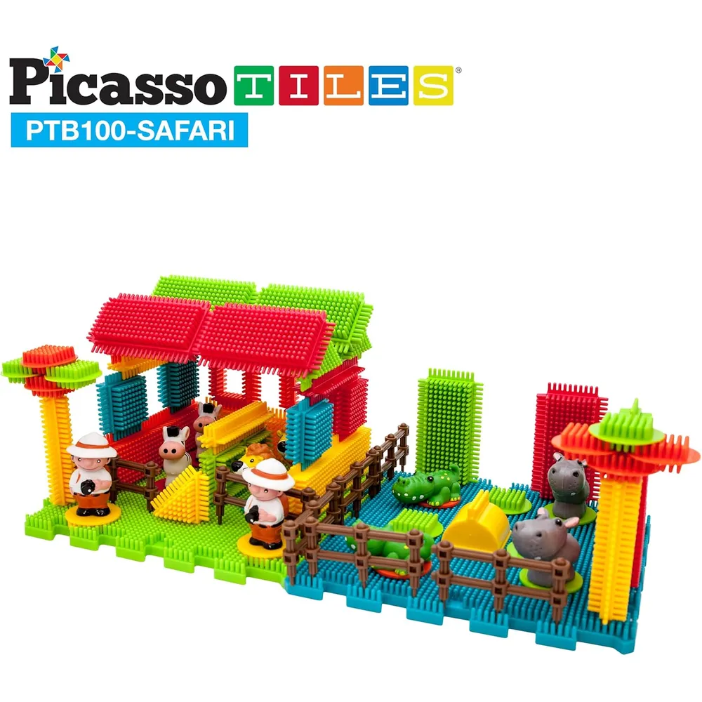 BLOQUES CONSTRUCCIÓN SAFARI PTB100 PICASSOTILES
