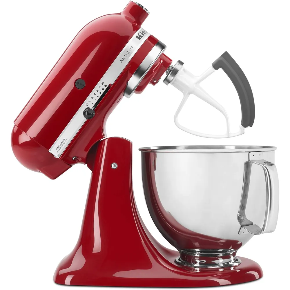 KITCHENAID ARTISAN, BATIDORA DE PIE 5 QT / 4.7 L CON BATIDOR | ROJO