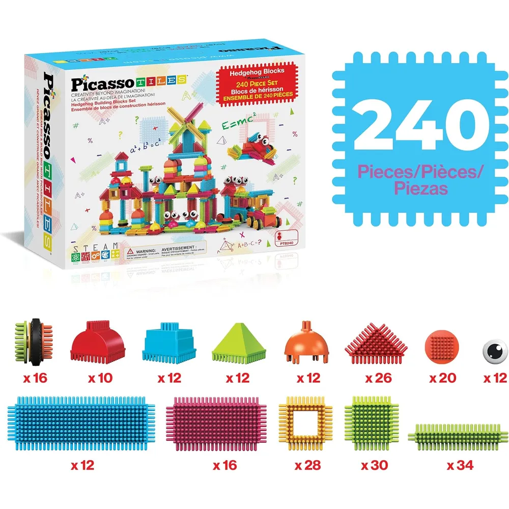 BLOQUES CONSTRUCCIÓN ERIZO PTB240 PICASSOTILES
