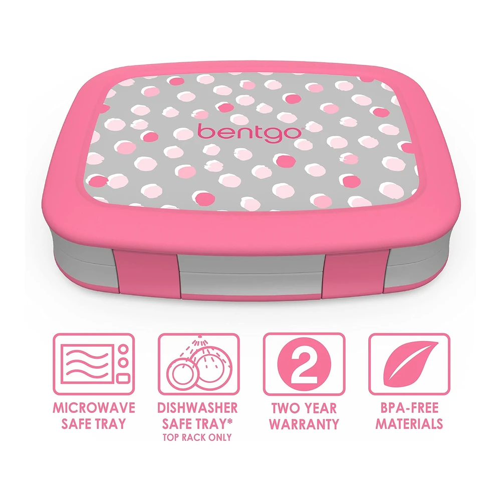 Bentgo Kids Prints - Lonchera Infantil a Prueba de Fugas