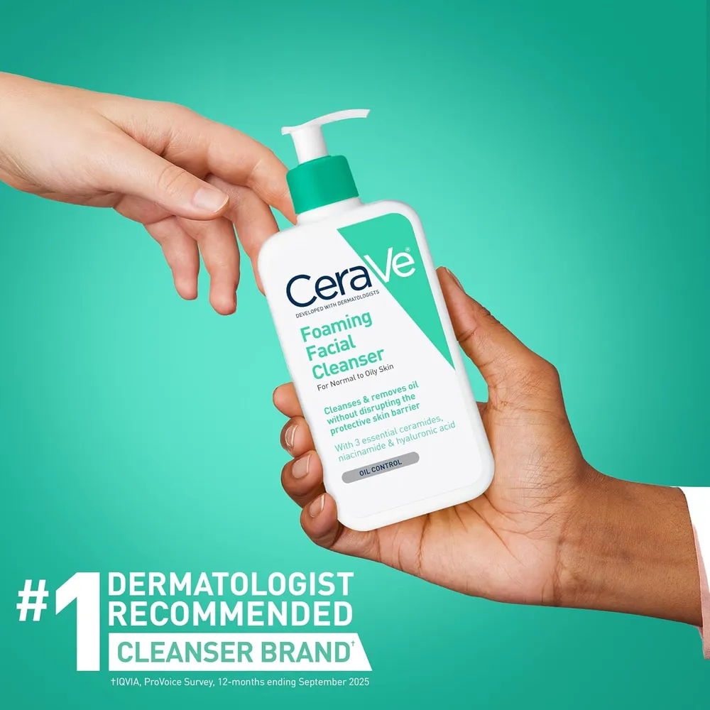 CERAVE LIMPIADOR FACIAL PARA PIEL GRASA 19 OZ / 562 ML