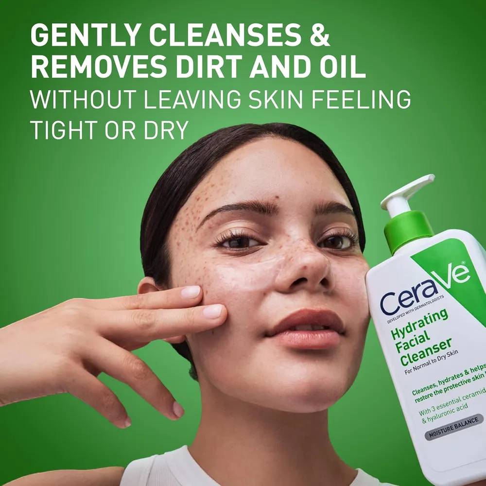 CERAVE LIMPIADOR FACIAL HIDRATANTE 19 OZ / 562 ML