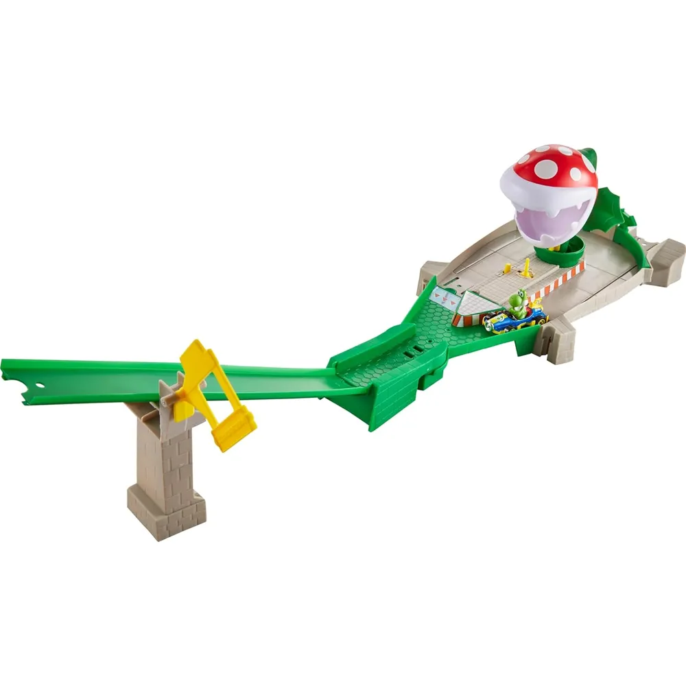 HOT WHEELS PISTA COMPLETA MARIO KART PIRANHA PLANT II
