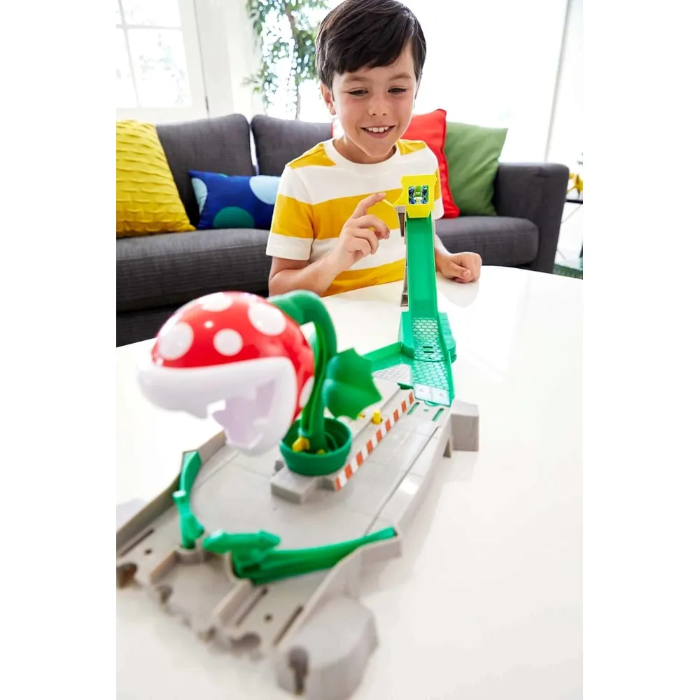 HOT WHEELS PISTA COMPLETA MARIO KART PIRANHA PLANT II
