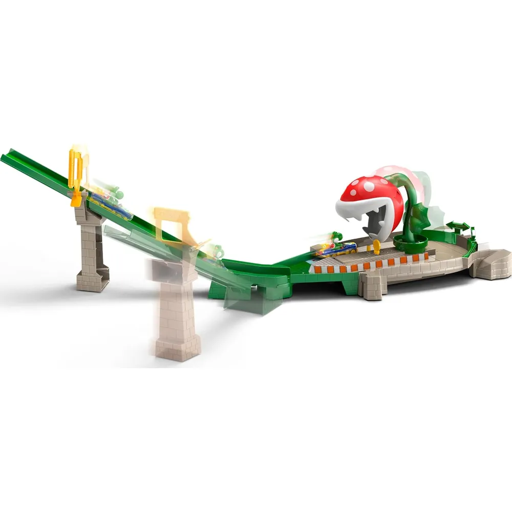 HOT WHEELS PISTA COMPLETA MARIO KART PIRANHA PLANT II