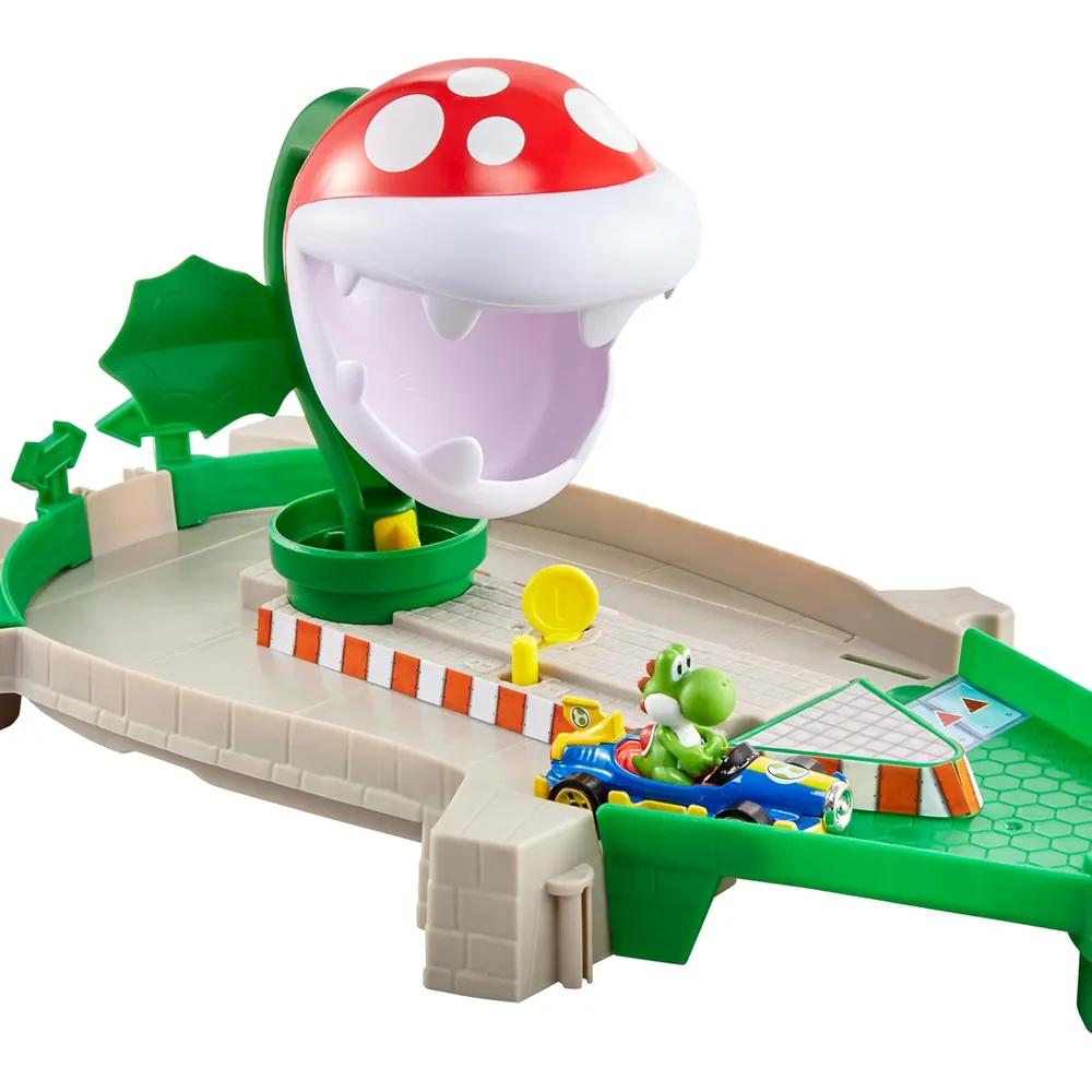 HOT WHEELS PISTA COMPLETA MARIO KART PIRANHA PLANT II