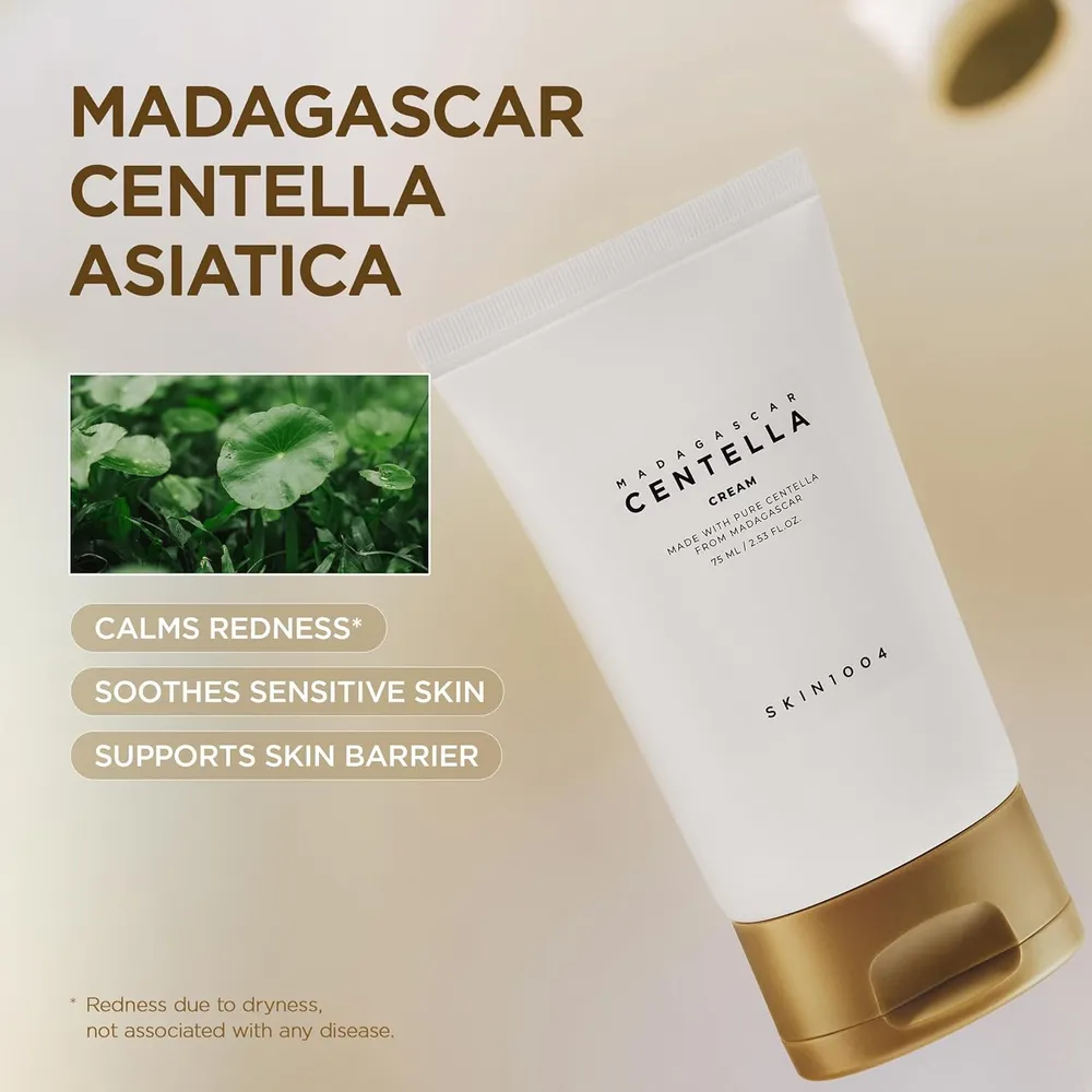 b07rsxfc82_2_webp.webp CREMA FACIAL CENTELLA MADAGASCAR HIDRATANTE CALMANTE SKIN1004 | 2.53 OZ / 75 ML