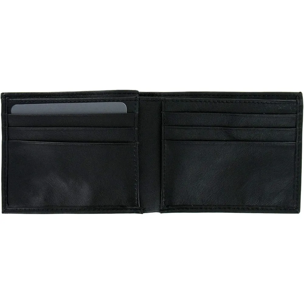 BILLETERA CALVIN KLEIN BIFOLD CUERO NEGRO HOMBRE