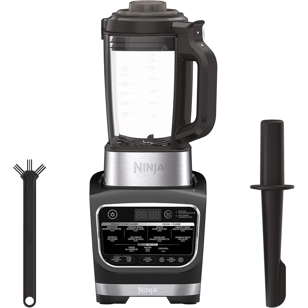 NINJA LICUADORA FOODI HEAT-IQ HB150C/HB152 64 OZ / 1.89 L | NEGRO