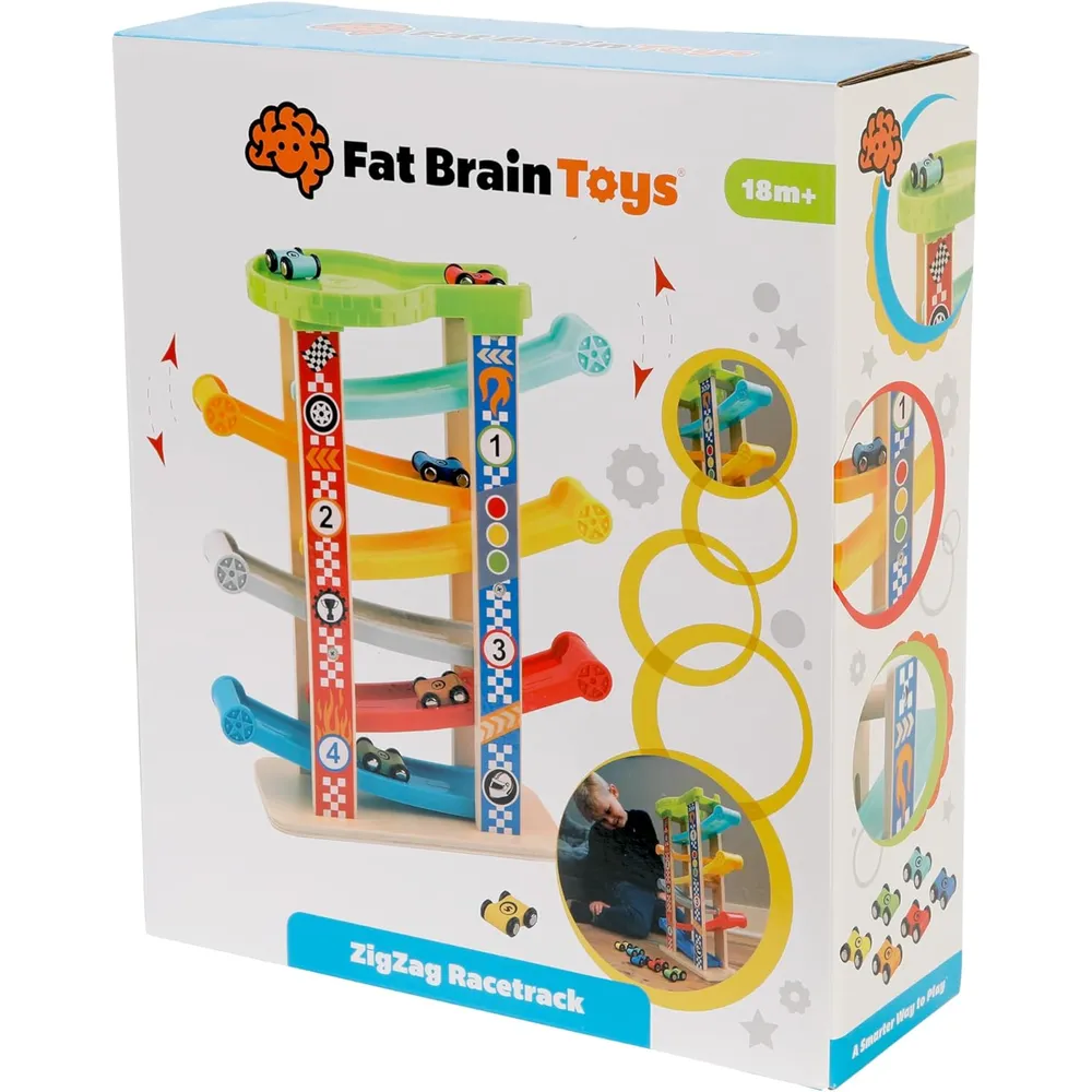 JUGUETE PISTA DE CARRERAS ZIGZAG FAT BRAIN