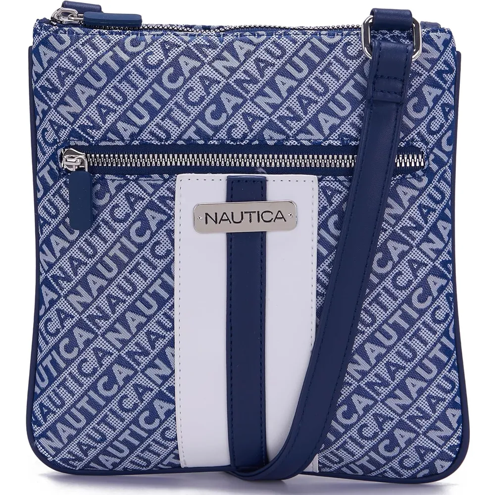 Nautica | Bolso Norte-Sur Lakeside Signature Jacquard Crossbody