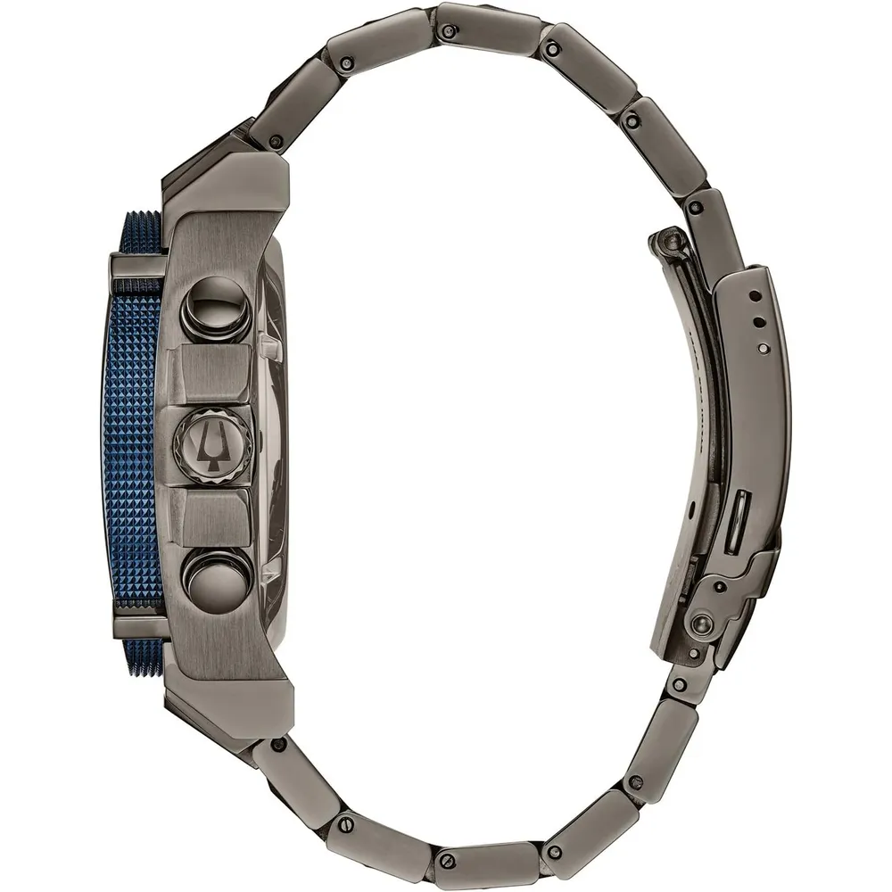 b07tdnj63n_1_webp.webp Bulova reloj Precisionist hombre cronógrafo ocho agujas acero inoxidable | Negro