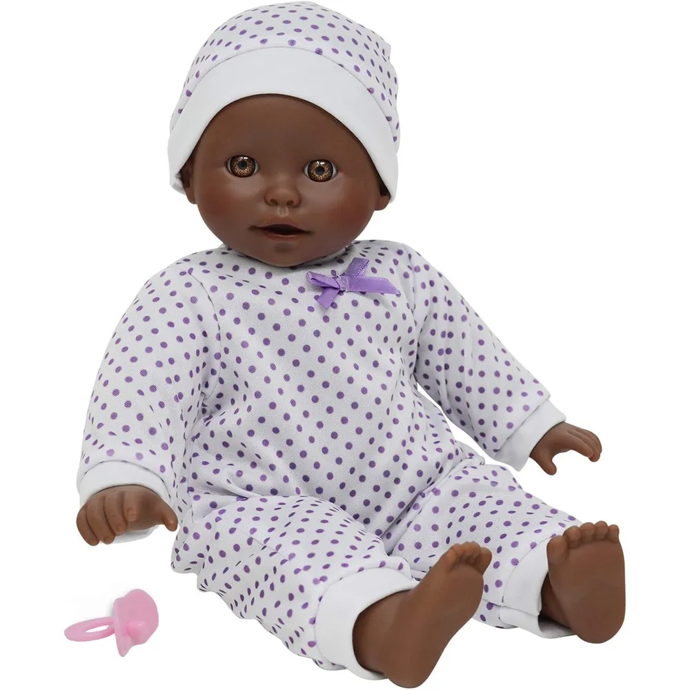 Muñeca afroamericana 14"/35 cm blanda