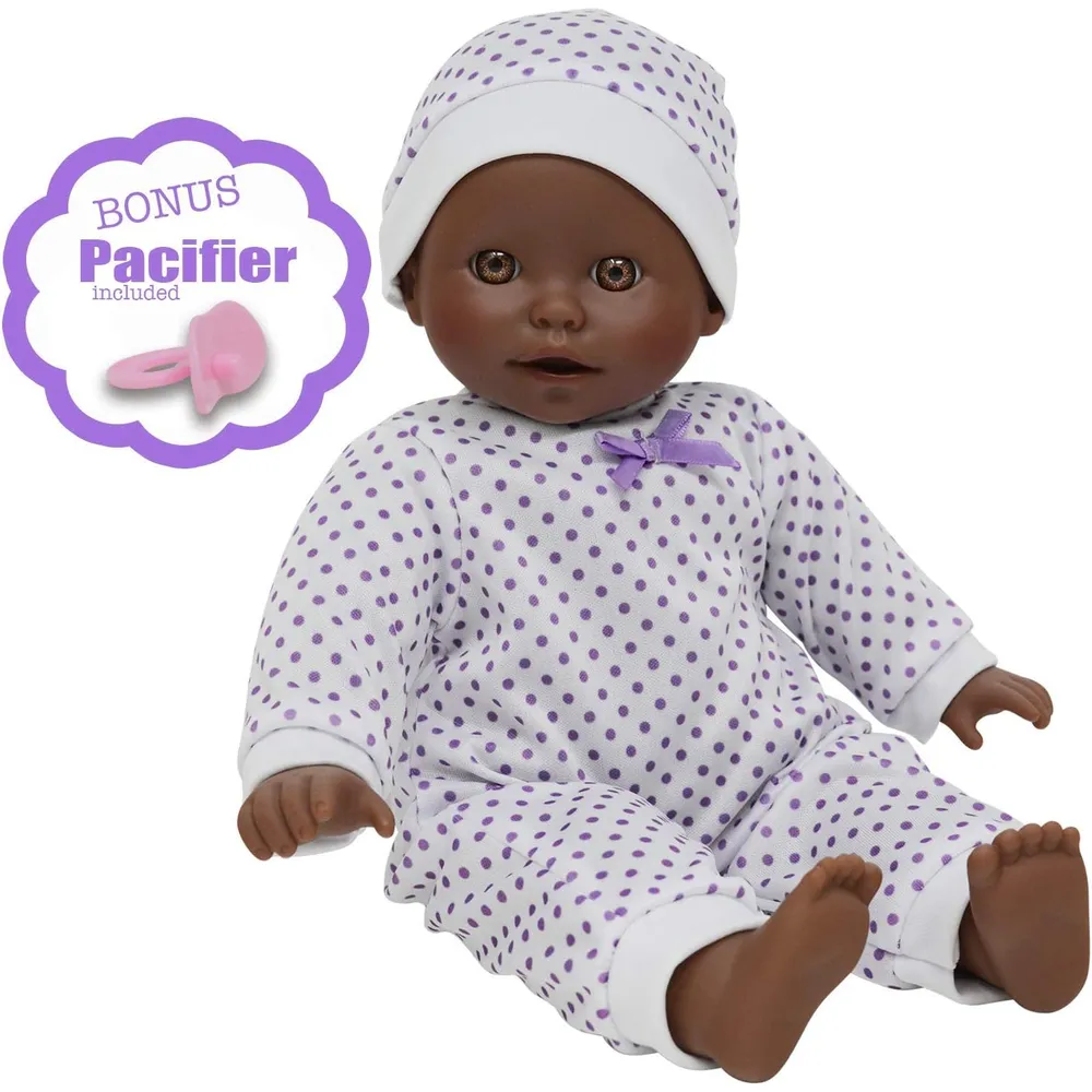 Muñeca afroamericana 14"/35 cm blanda