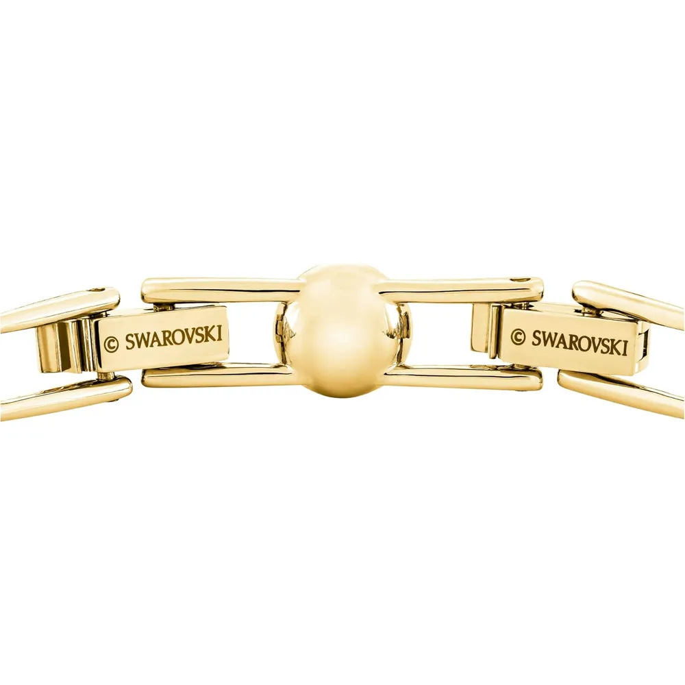 SWAROVSKI PULSERA TENNIS UNA ANGELIC ACABADO ORO PARA MUJER | DORADO
