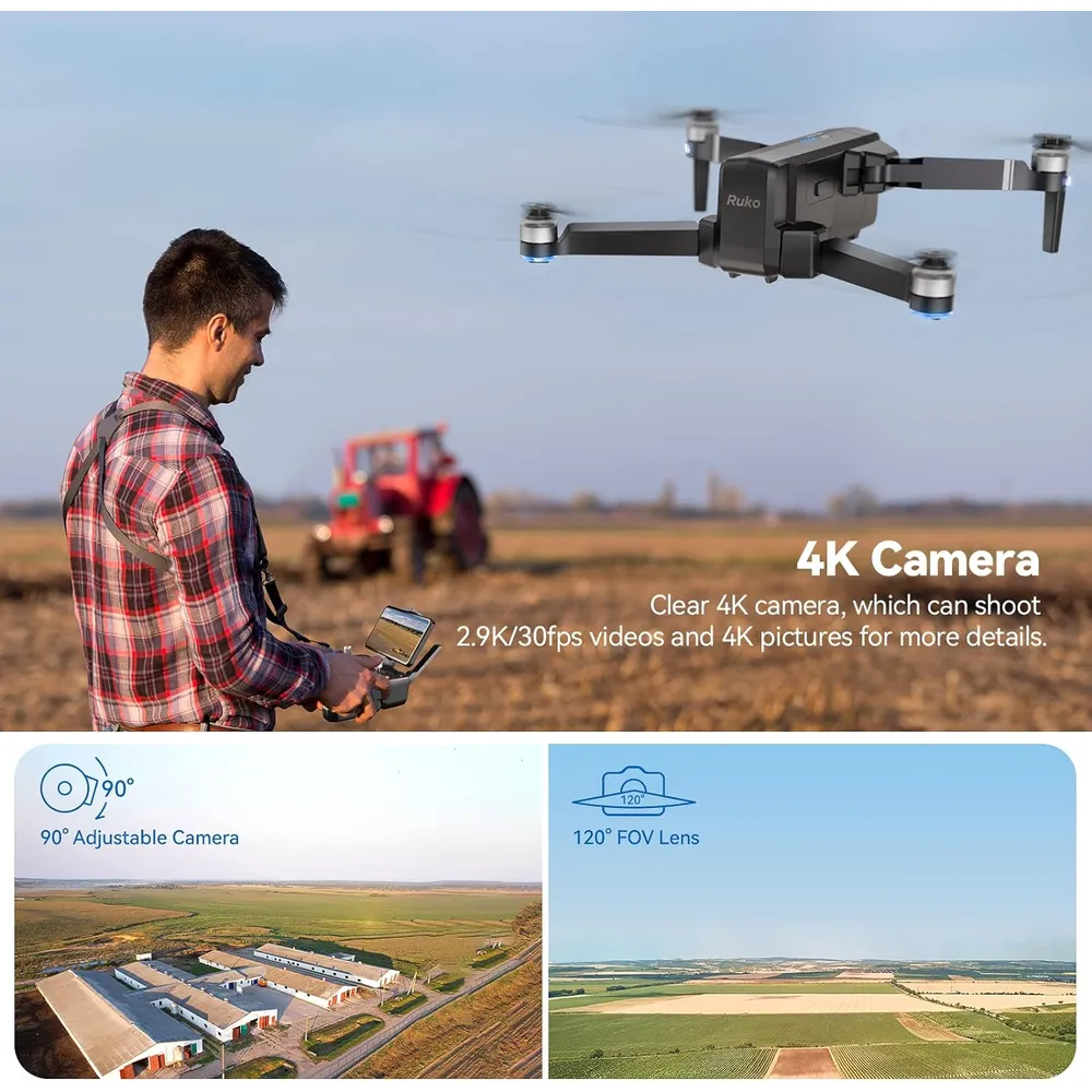 Ruko F11 Pro dron profesional 4K UHD con GPS y motor sin escobillas