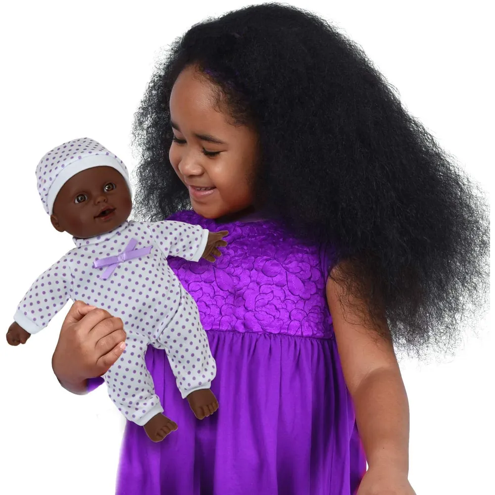 Muñeca afroamericana 11"/28 cm con accesorios