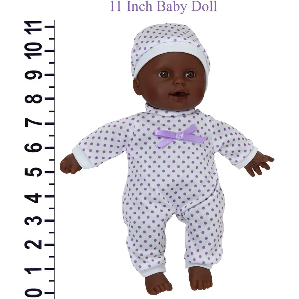 Muñeca afroamericana 11"/28 cm con accesorios