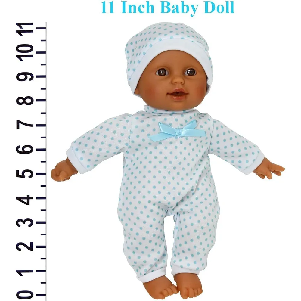 b07vht92vr_2_webp.webp Muñeca hispana 11"/28 cm con accesorios